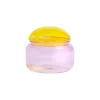 Boite Puffy Verre Multicolore / O 13.5 X H 12 Cm - Verre - & Klevering