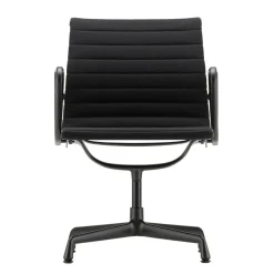 Fauteuil Pivotant Aluminium Chair Ea108 Tissu / Base 4 Branches - Vitra