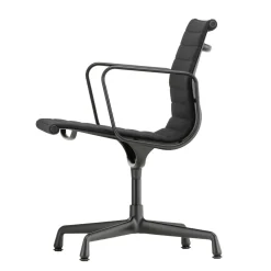 Fauteuil Pivotant Aluminium Chair Ea108 Tissu / Base 4 Branches - Vitra