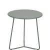 Table D'Appoint Cocotte Metal Gris / Tabouret - O 34 X H 36 Cm - Fermob