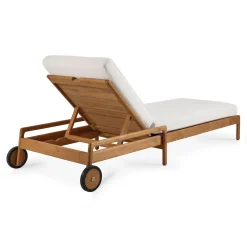 Accessoire  Tissu Blanc Beige / Matelas Outdoor Pour Bain De Soleil Jack - Ethnicraft