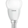 Ampoule Led E14 Avec Radiateur  Verre / Spherique Depolie - (2700K, Chaud) - Osram