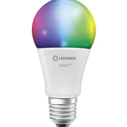 Ampoule Led E27 Connectee Smart+ Plastique Blanc / Standard - Multicolore Rgbw / 9,5W = 75W - Wifi / Variable - Ledvance