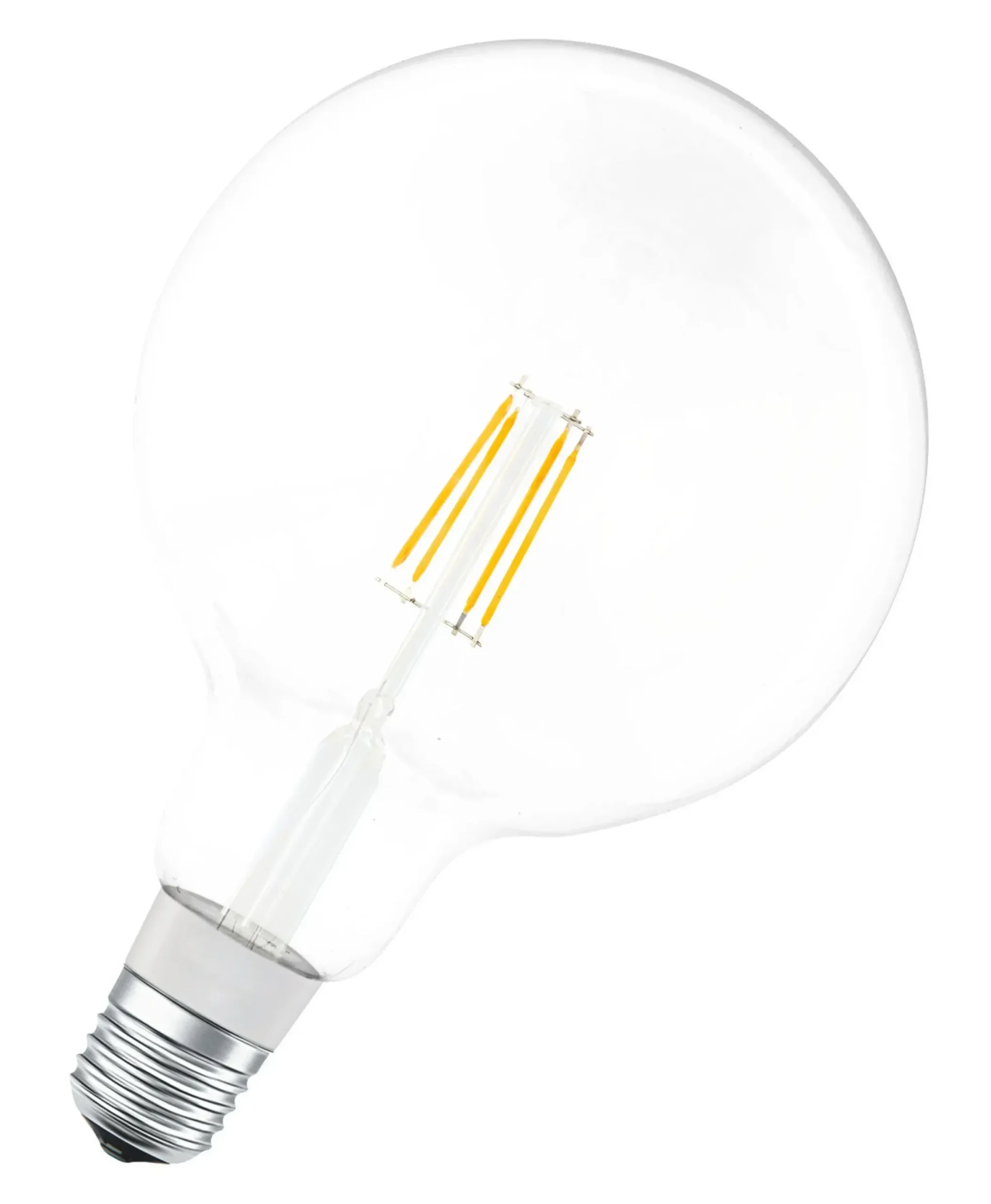 Ampoule Led E27 Connectee Verre/ Smart+ - Filaments Globe - 5,5W=50W - Ledvance