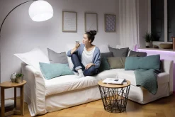 Ampoule Led E27 Connectee  Verre/ Smart+ Multicolore Rgbw - Standard 10W= 60W - Ledvance