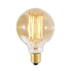 Ampoule Led Filaments E27 Globe Large Verre Transparent / E27 4W - It'S About Romi