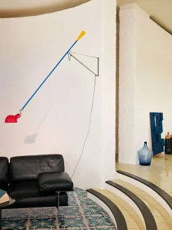 Applique Avec Prise 265 Metal/ L 205 Cm - Modele De 1973 - Flos