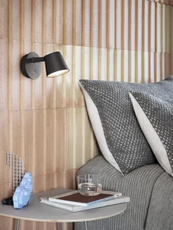 Applique Avec Prise Tip Led Metal Marron / Orientable - Variateur - Muuto