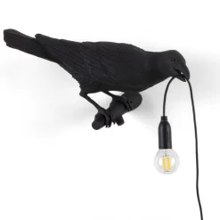 Applique D'extérieur Avec Prise Bird Looking Right Plastique Plastique / Outdoor - Seletti