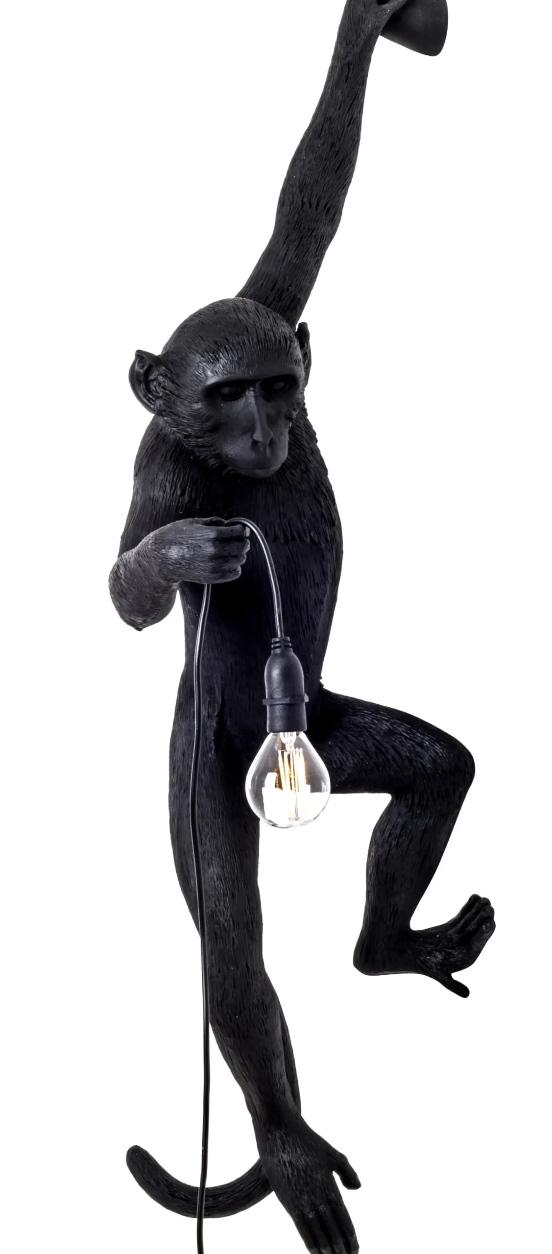 Applique D'extérieur Avec Prise Monkey Hanging Plastique Plastique / H 76,5 Cm - Seletti
