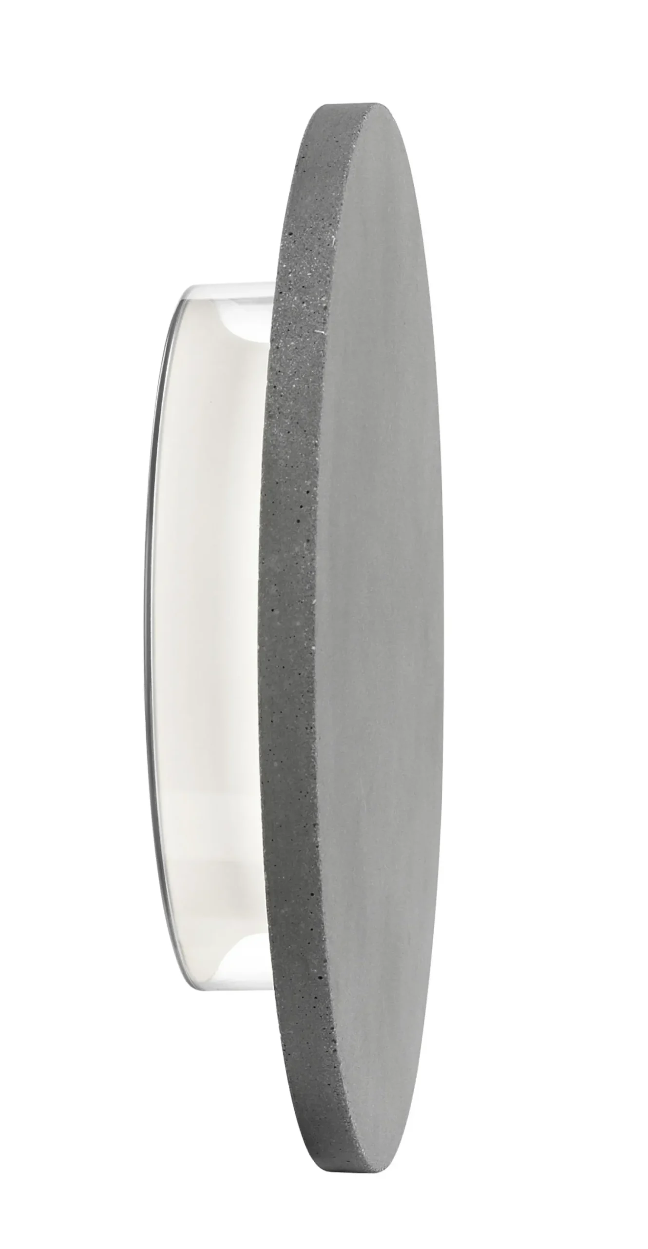 Applique D'extérieur Camouflage Led Pierre Gris Ciment Gris / O 14 Cm - Flos