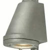 Applique D'extérieur Mast Light Led Gris Argent Metal Metal / H 14 Cm - Original Btc