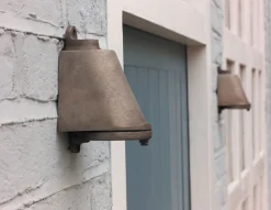 Applique D'extérieur Mast Light Led Gris Argent Metal Metal / H 14 Cm - Original Btc