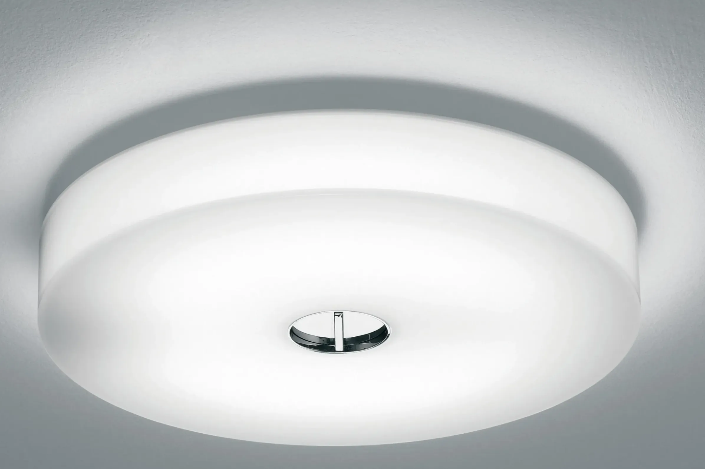 Applique D'extérieur Mini Button Outdoor Plastiqueplastique/ Plafonnier - O 14 Cm - Flos