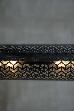 Applique D'extérieur Monceau Metal Noir Metal Noir / Suspension - L 134 Cm - Sammode Studio