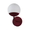 Applique D'extérieur Mooon! Led Metal Verre Rouge / O 15 Cm - Bluetooth - Fermob