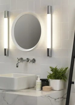 Applique D'extérieur Palermo Led Blanc Metal Metal & Plastique Blanc / L 60 Cm - Astro Lighting