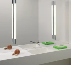 Applique D'extérieur Palermo Led Plastique Blanc Metal Metal & Plastique Blanc / L 90 Cm - Astro Lighting