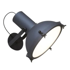 Applique D'extérieur Projecteur 365 Outdoor Metal Bleu Metal Noir / O 37 Cm - Le Corbusier, Reedition 1954 - Nemo