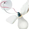 Applique Lucellino Nt Led Metal Blanc - Ingo Maurer