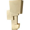 Applique Map 1 Led Or Metal / Large - L 23,5 X H 39,8 Cm - Dcw Editions