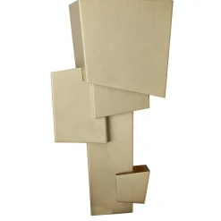 Applique Map 1 Led Or Metal / Large - L 23,5 X H 39,8 Cm - Dcw Editions