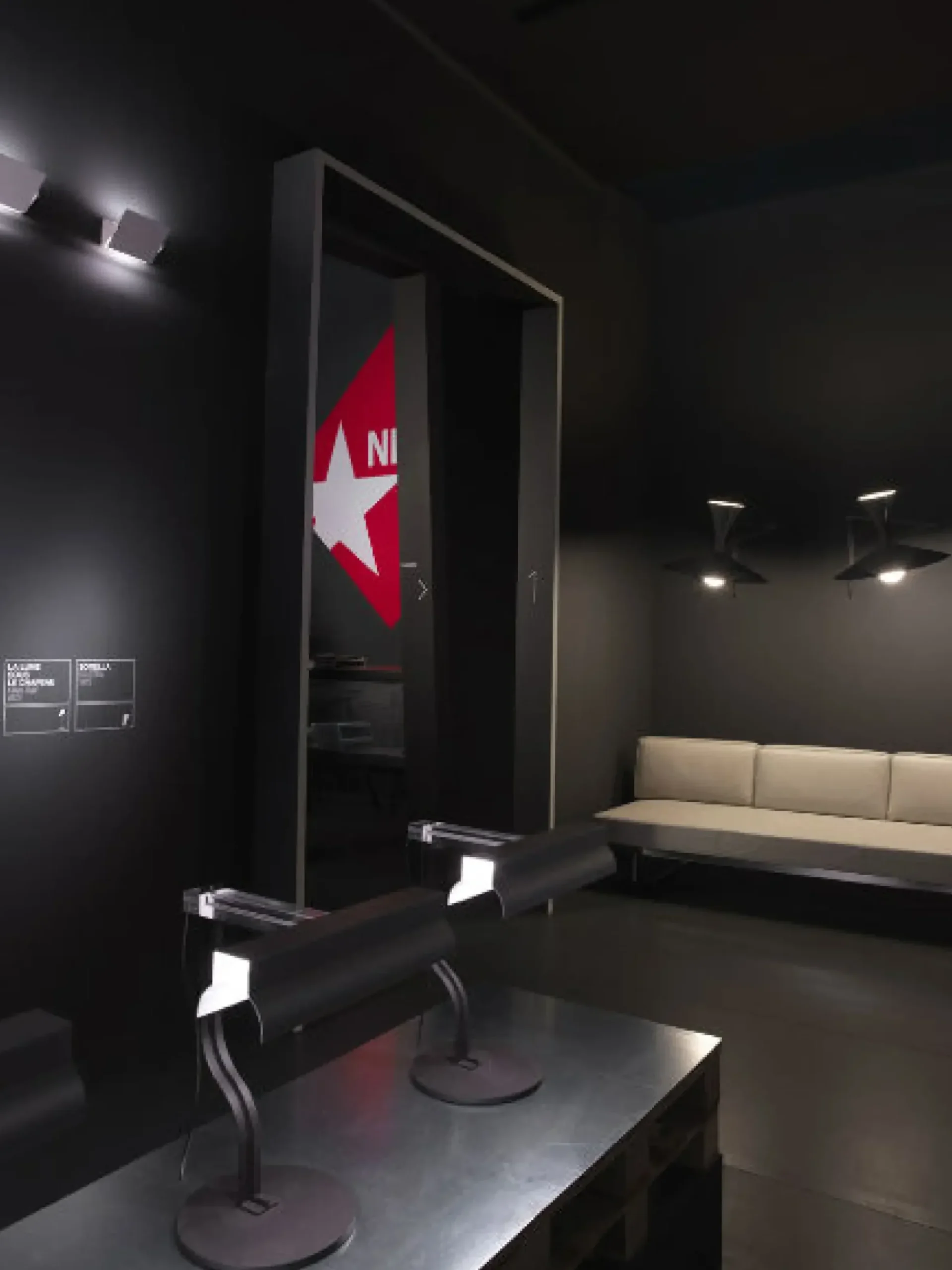 Applique Metala Volet Pivotant Led /Charlotte Perriand, 1962 - Nemo