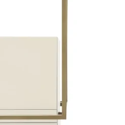 Armoire Zoom Tower Bois Beige / 45 X 53 Cm X H 187 Cm - 2 Portes - Mogg