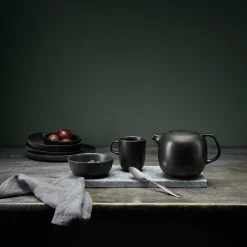 Assiette A Dessert Nordic Kitchen Ceramique Noir / O 18 Cm - Gres - Eva Solo
