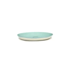 Assiette A Mignardises Feast Ceramique Bleu Xs / O 16 Cm - Serax