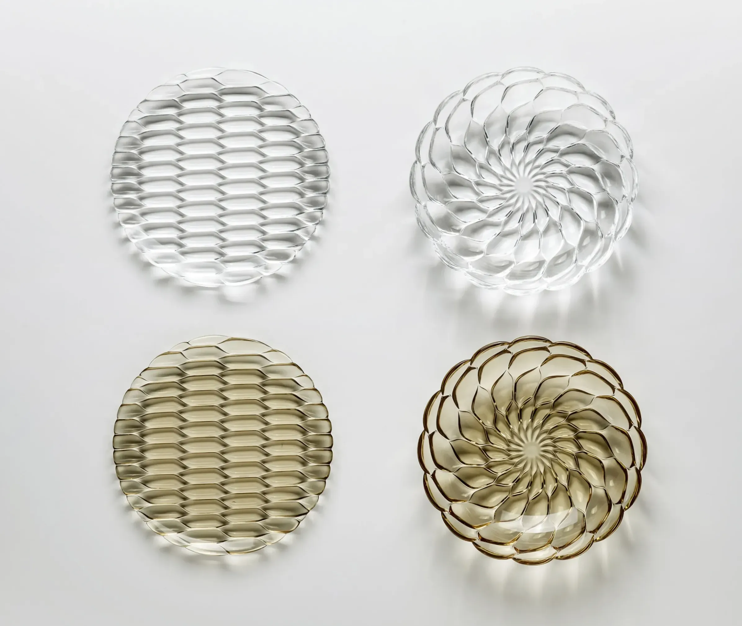 Assiette Creuse Jellies Family Plastique Transparent / O 22 Cm - Kartell