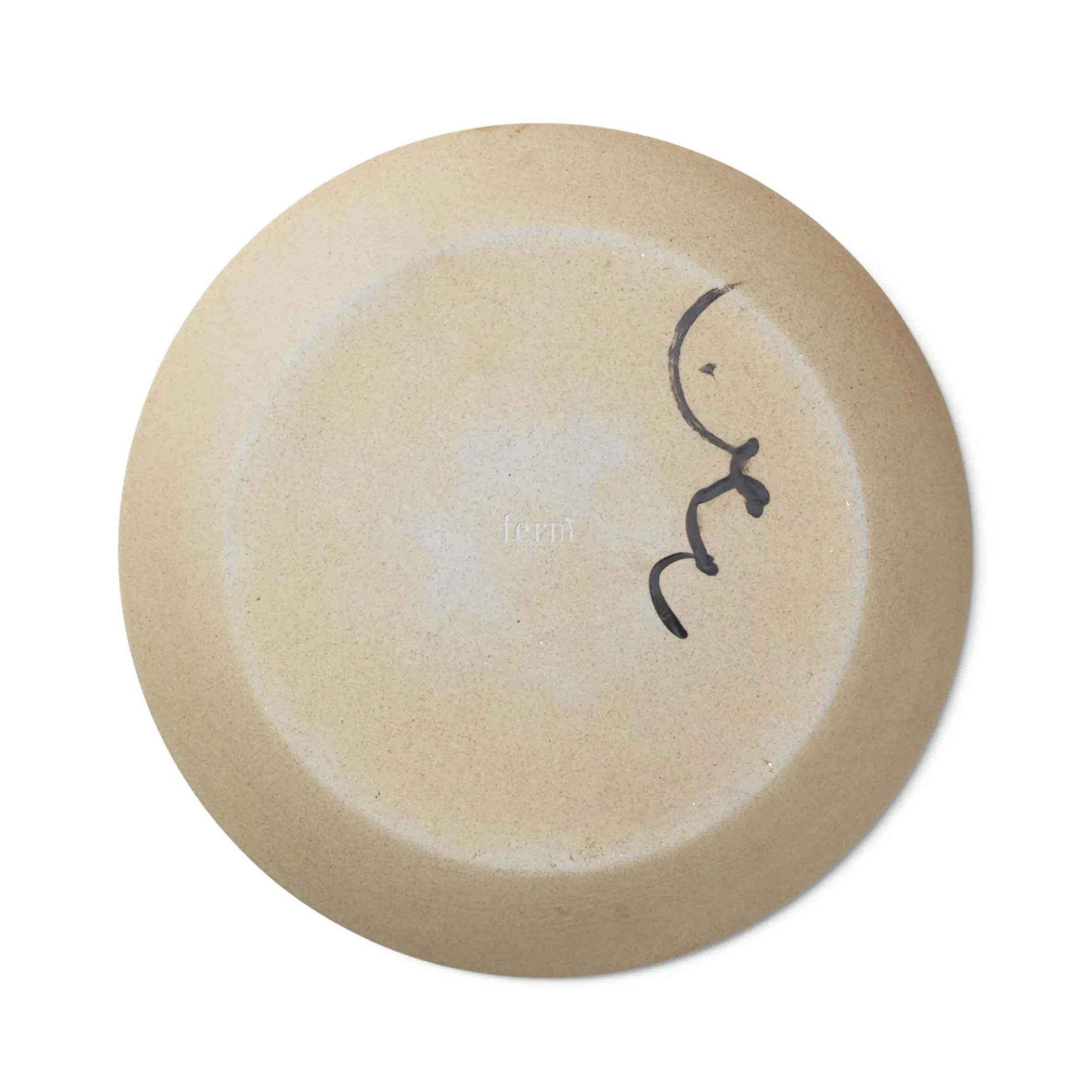 Assiette De Presentation Ceramic Ceramique / O 37,5 Cm - Peut Etre Fixee Au Mur - Ferm Living