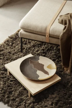 Assiette De Presentation Ceramic Ceramique / O 37,5 Cm - Peut Etre Fixee Au Mur - Ferm Living