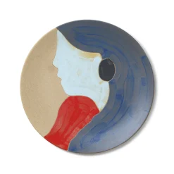 Assiette De Presentation Ceramic Ceramique / O 37,5 Cm - Peut Etre Fixee Au Mur - Ferm Living