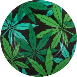 Assiette Weed Ceramique / Porcelaine - O 27 Cm - Seletti