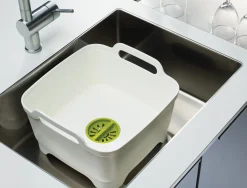 Bac A Vaisselle Wash&Drain Plastique/ Avec Systeme D'Evacuation - Joseph Joseph