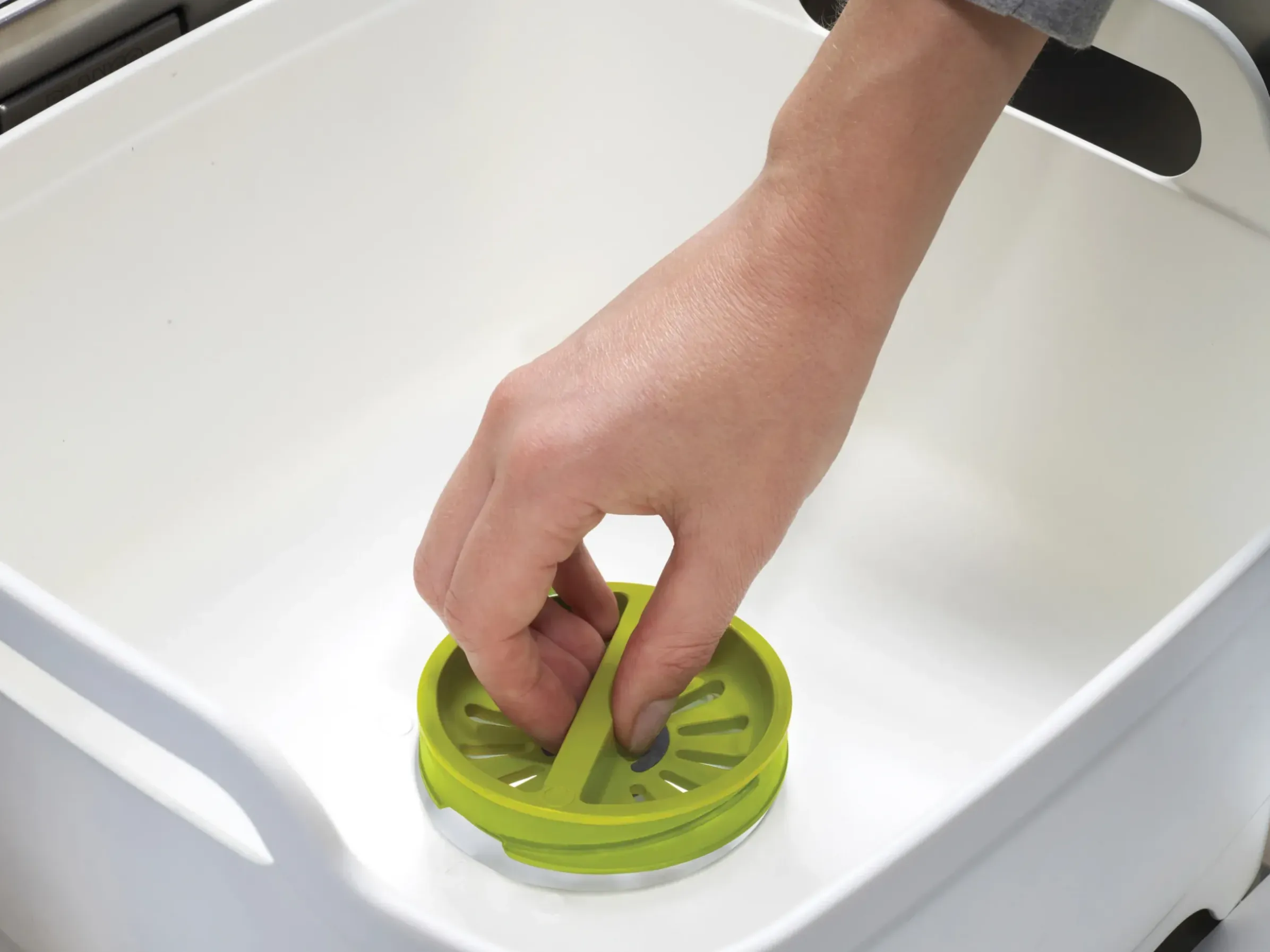 Bac A Vaisselle Wash&Drain Plastique/ Avec Systeme D'Evacuation - Joseph Joseph