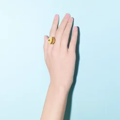 Bague Venusia - Trama Metal / Small - Alessi