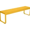 Banc Bellevie Metal Jaune / L 161 Cm - 4 Places - Fermob