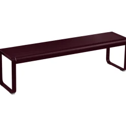 Banc Bellevie Metal Rouge / L 161 Cm - 4 Places - Fermob