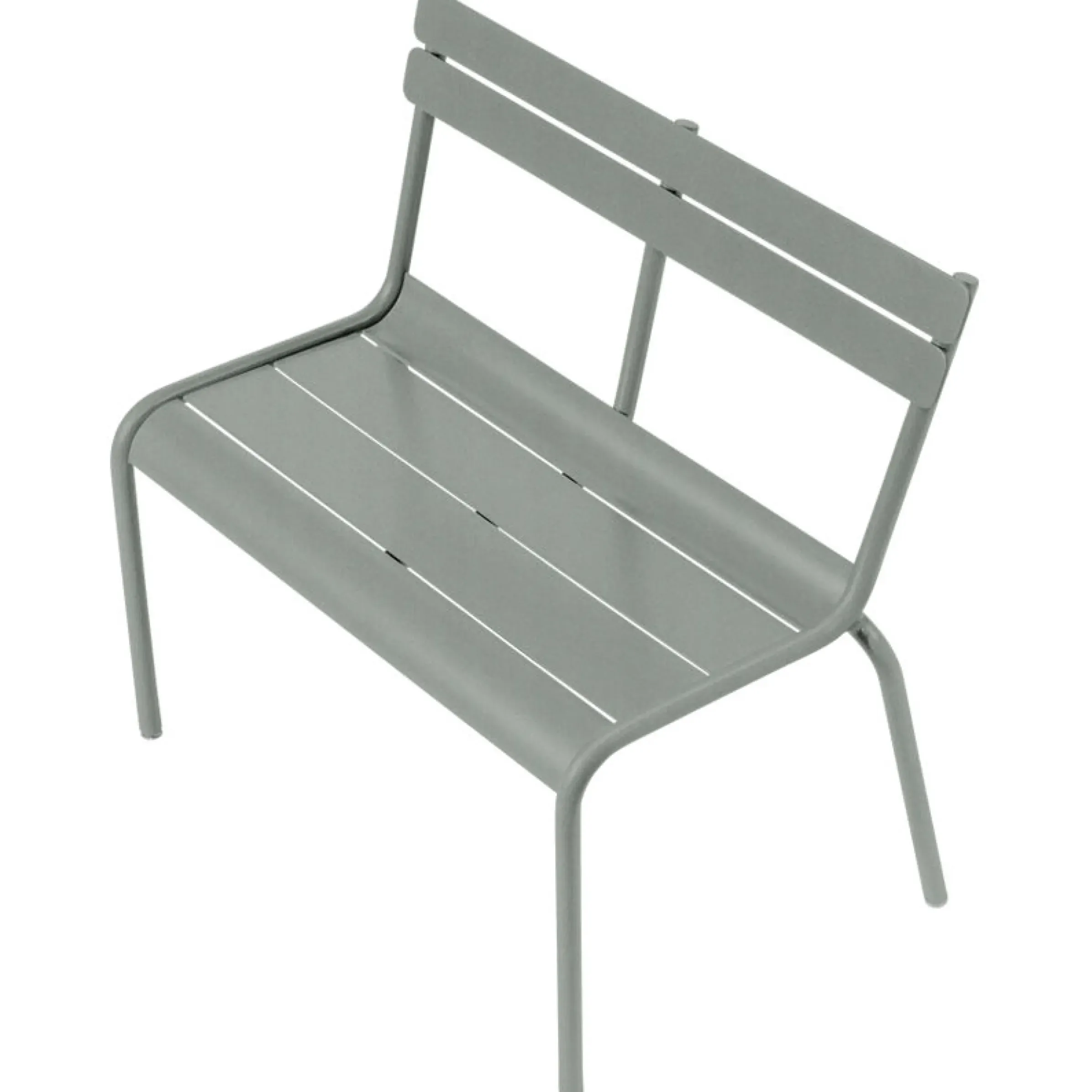 Banc Enfant Luxembourg Kid Metal Gris / Aluminium - Fermob