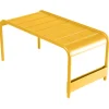 Banc Luxembourg Metal Jaune / Table Basse - 86 X 43 X H 40 Cm - Fermob