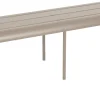 Banc Luxembourg Metal Marron Beige 3/4 Places / L 145 Cm - Aluminium - Fermob