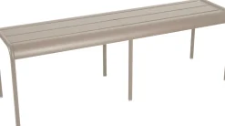 Banc Luxembourg Metal Marron Beige 3/4 Places / L 145 Cm - Aluminium - Fermob