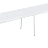 Banc Monceau Xl Metal Blanc / L 160 Cm - 3 A 4 Places - Fermob