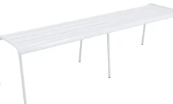 Banc Monceau Xl Metal Blanc / L 160 Cm - 3 A 4 Places - Fermob