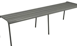 Banc Monceau Xl Metal Vert Gris / L 160 Cm - 3 A 4 Places - Fermob