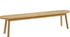 Banc Triangle Bois Beige / L 200 Cm - Hay