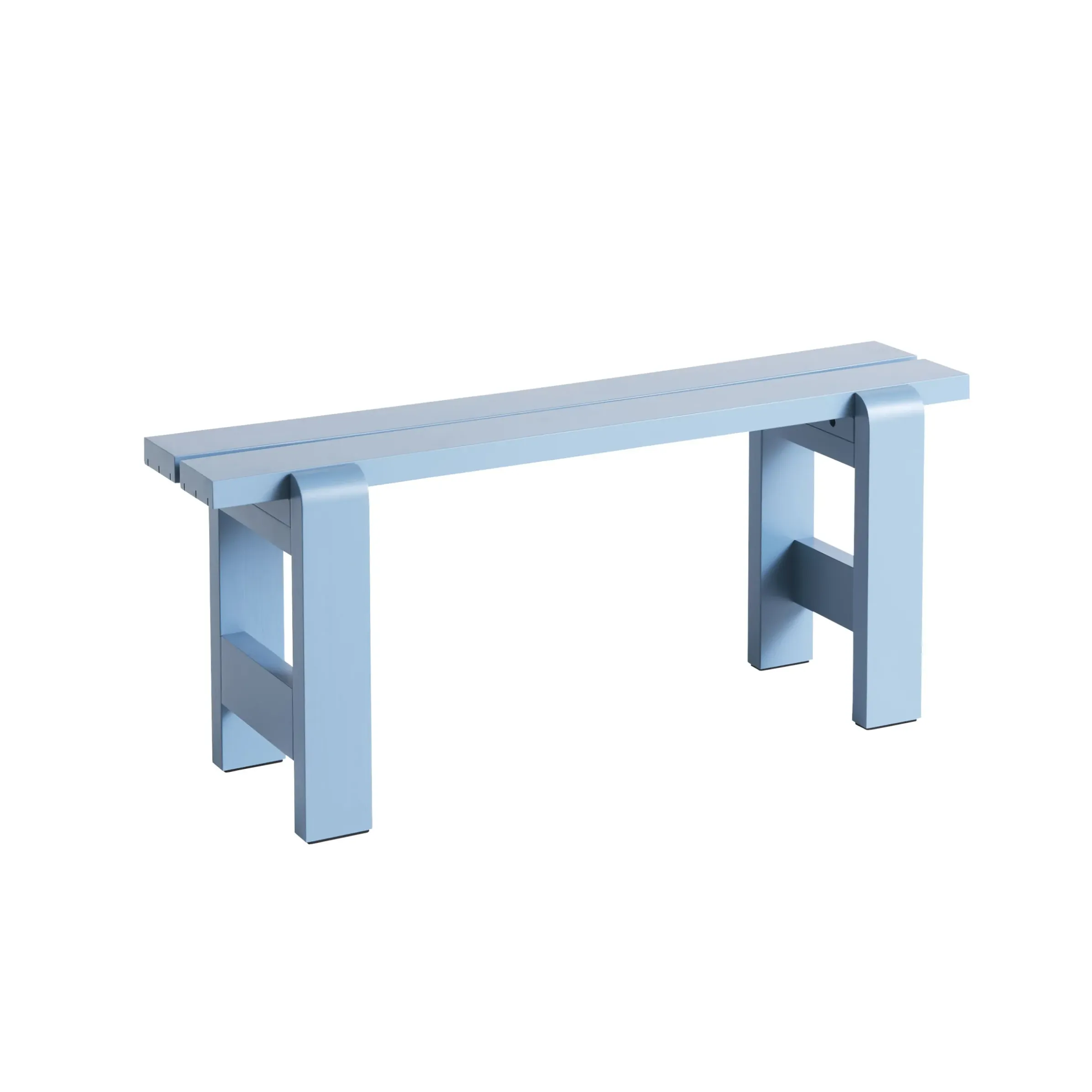 Banc Weekday Bois Bleu / L 111 Cm - Hay