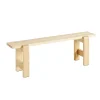 Banc Weekday Bois Naturel / L 140 Cm - Hay
